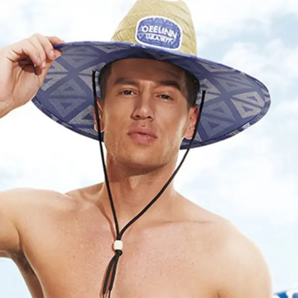 Bulk Lifeguard Straw Cowboy Hat for OEM & Wholesale_Straw_Hat_Wholesale (6) Bulk Lifeguard Straw Cowboy Hat for OEM & Wholesale