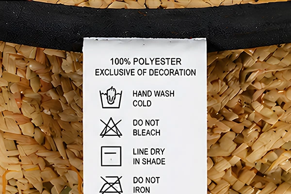 Ordering Process 42 Content label Straw Hat Wholesale
