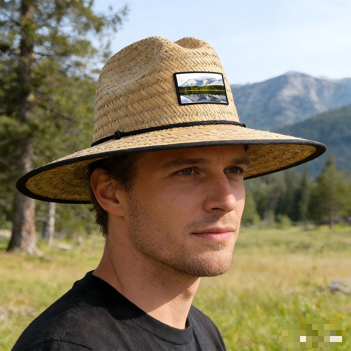 Home 2 Corporate Straw Hats Custom — OEM Wide Brim Lifeguard Natural Grass Hat Manufacturer China Straw Hat Wholesale 1