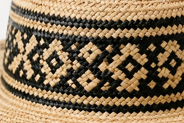 Ordering Process 8 Custom pattern integration into grass weavingStraw Hat Wholesale