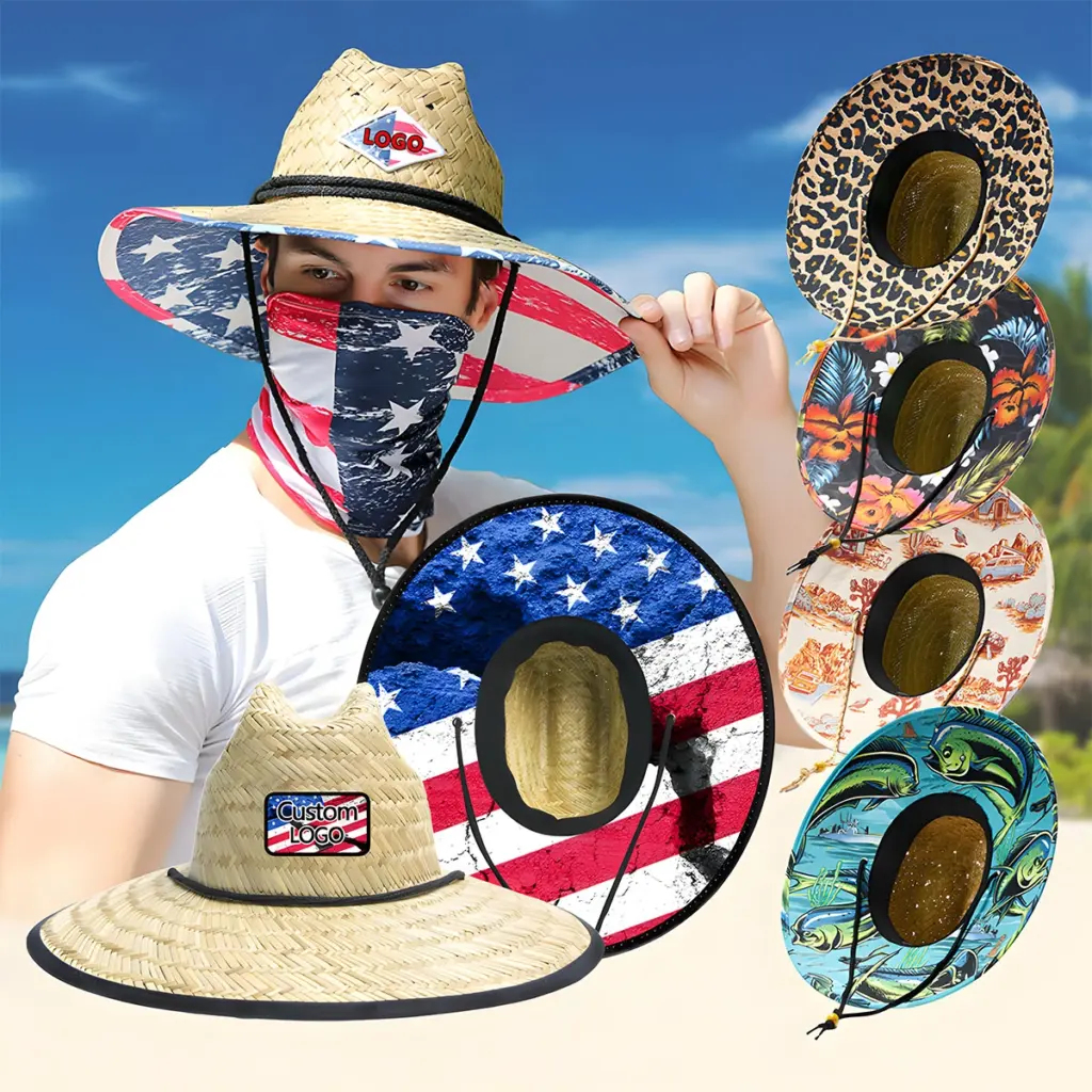 Why SLSA Mandates UPF50+ Hats 4 UPF50 Wide Brim Lifeguard Straw Hat Manufacturer Straw Hat Wholesale oem 6