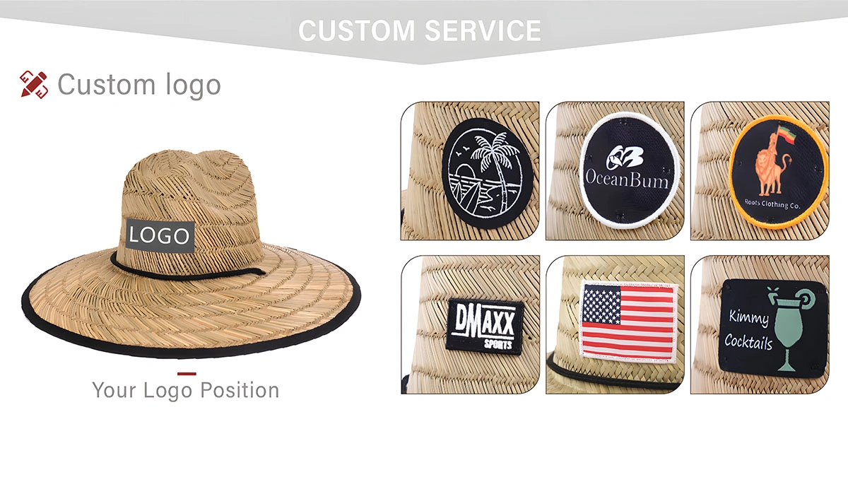 Promotional / PPAI 115 Your Brand Stays Yours Straw Hat Wholesale