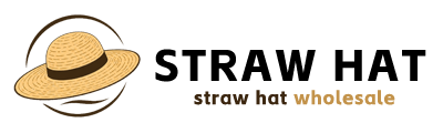 straw hat wholesale logo horizontal